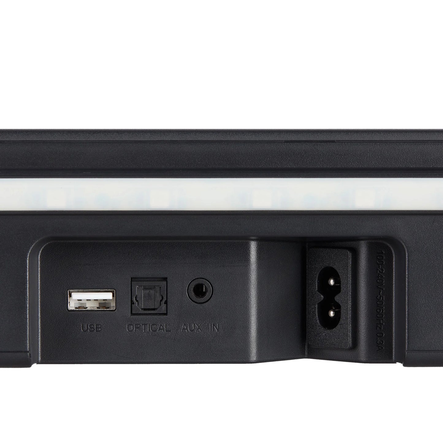 NEW - 2.0 LED Soundbar with 2 Speakers, 20"