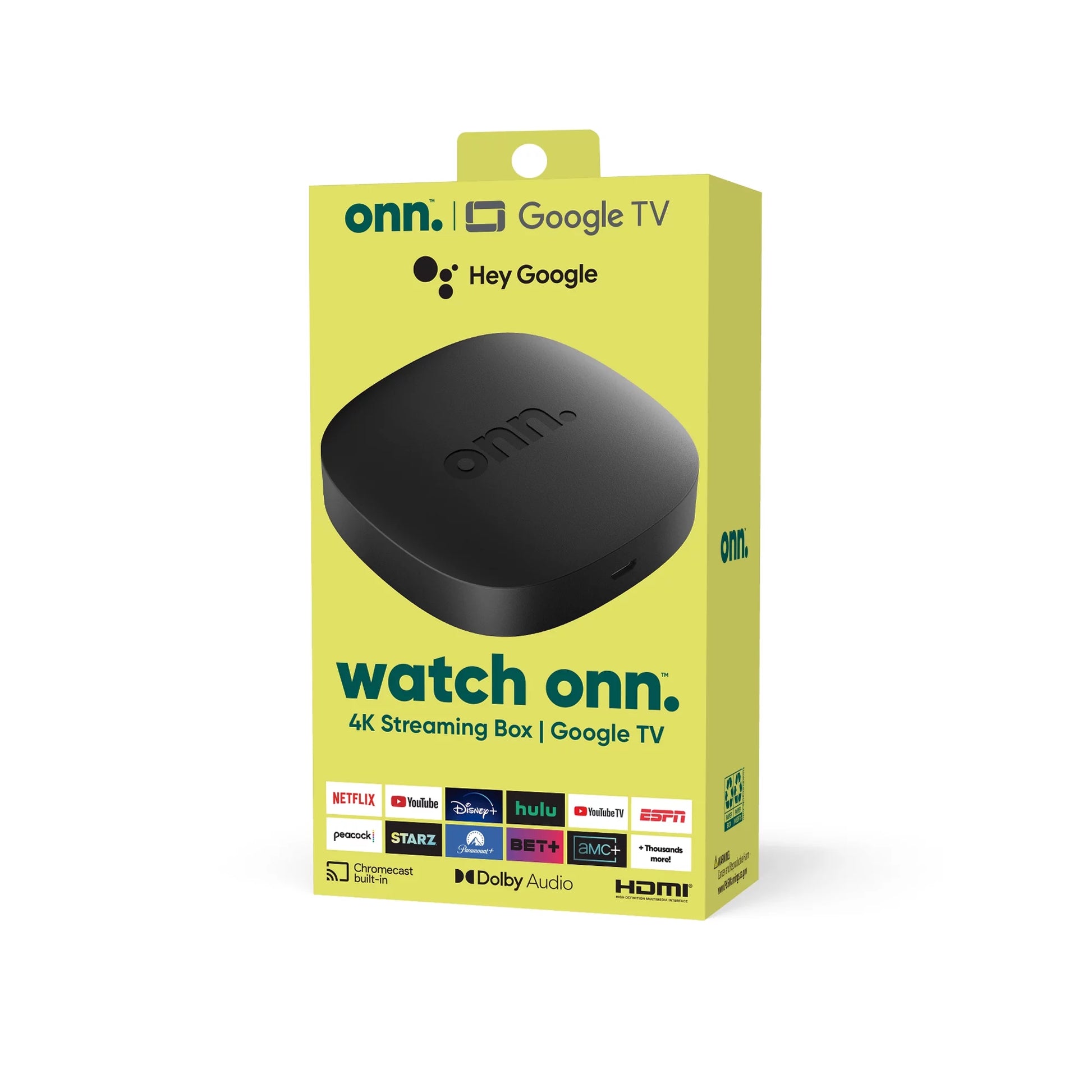 Google TV 4K Streaming Box (New, 2023), 4K UHD Resolution