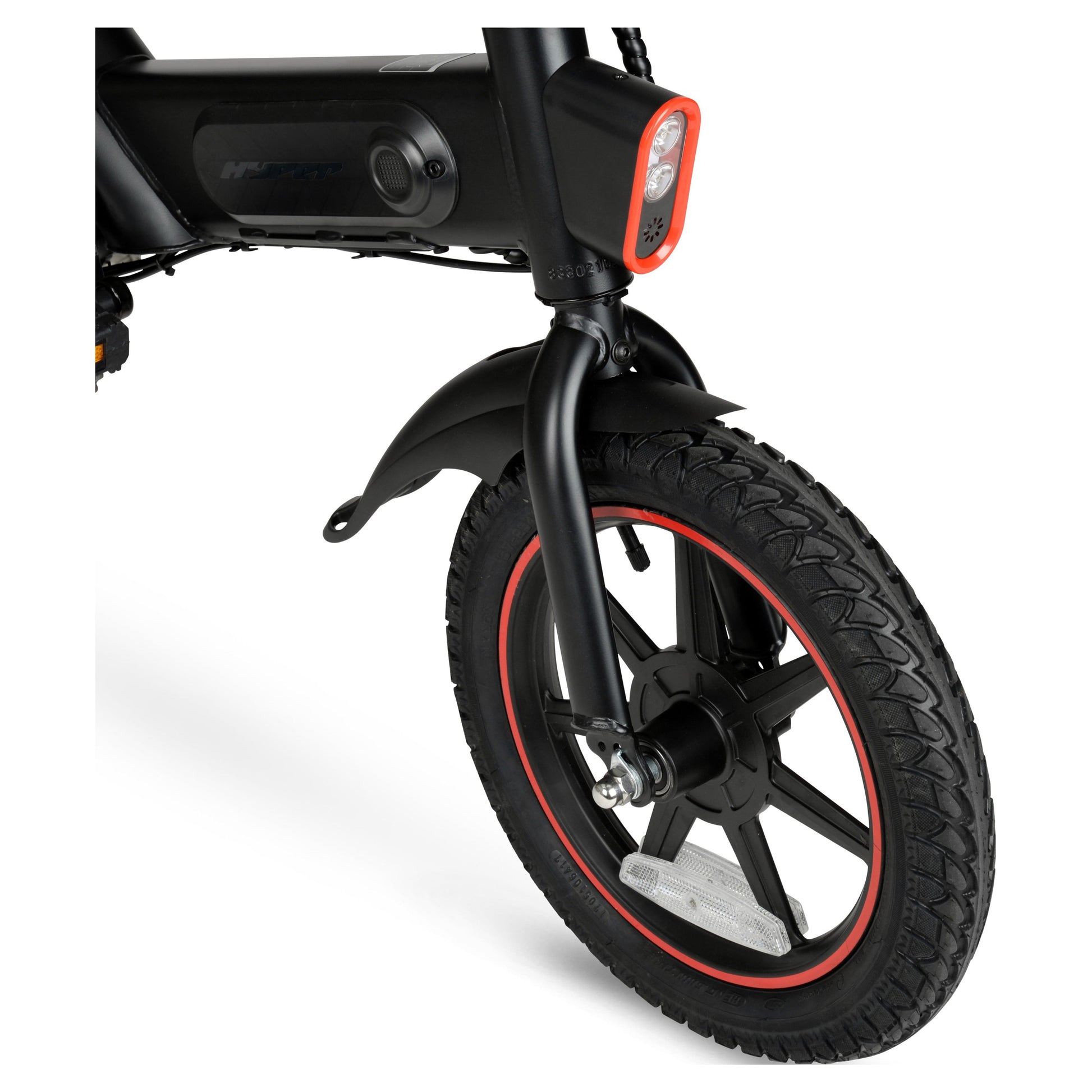 14" 36V Foldable Compact Electric Bike W/Throttle, 350W Motor, Recommended Ages 14 Years and Up