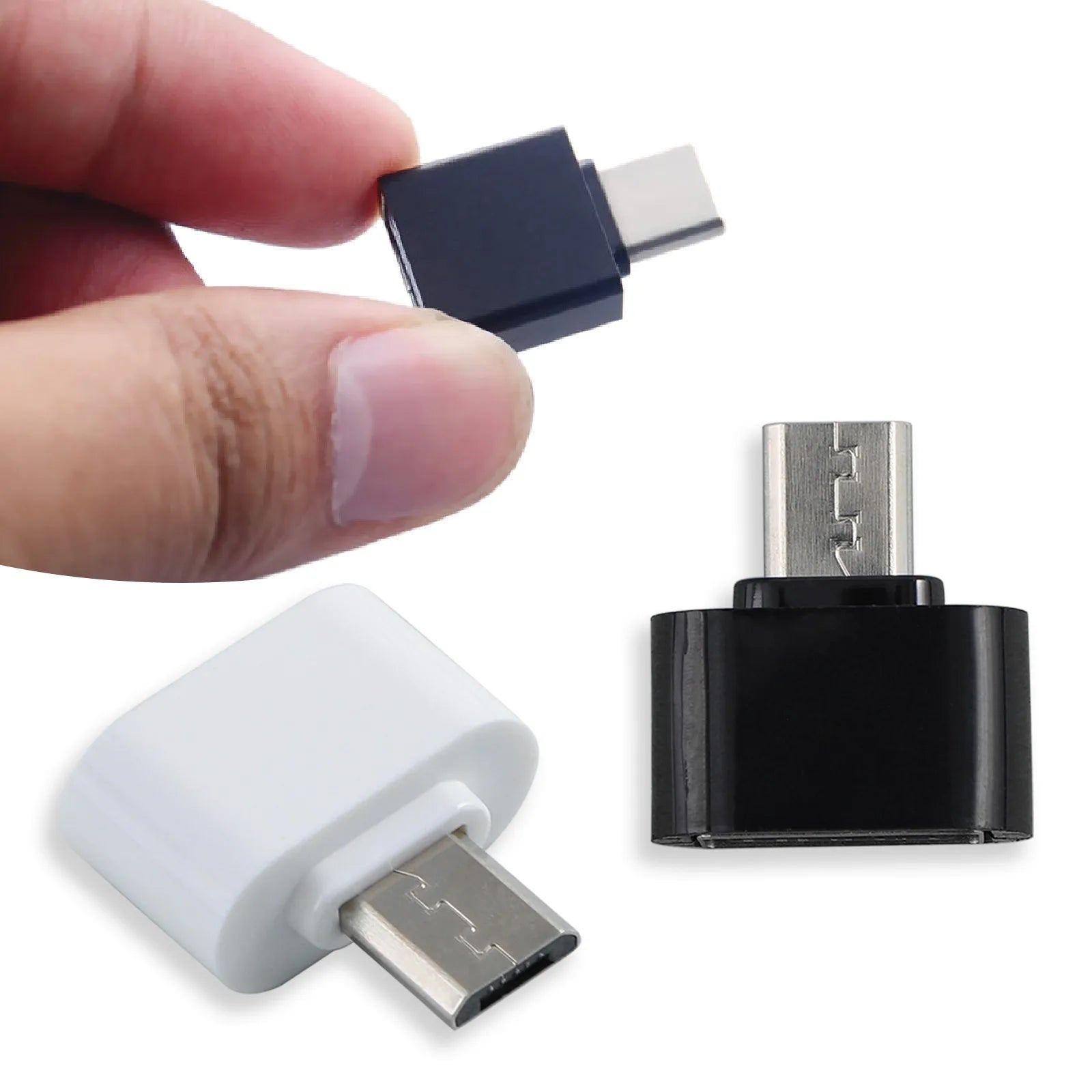 New Universal Mini Micro to USB 2.0 OTG Adapter Connector for Android Mobile Phone Tablet PC Cable Portable OTG Converter