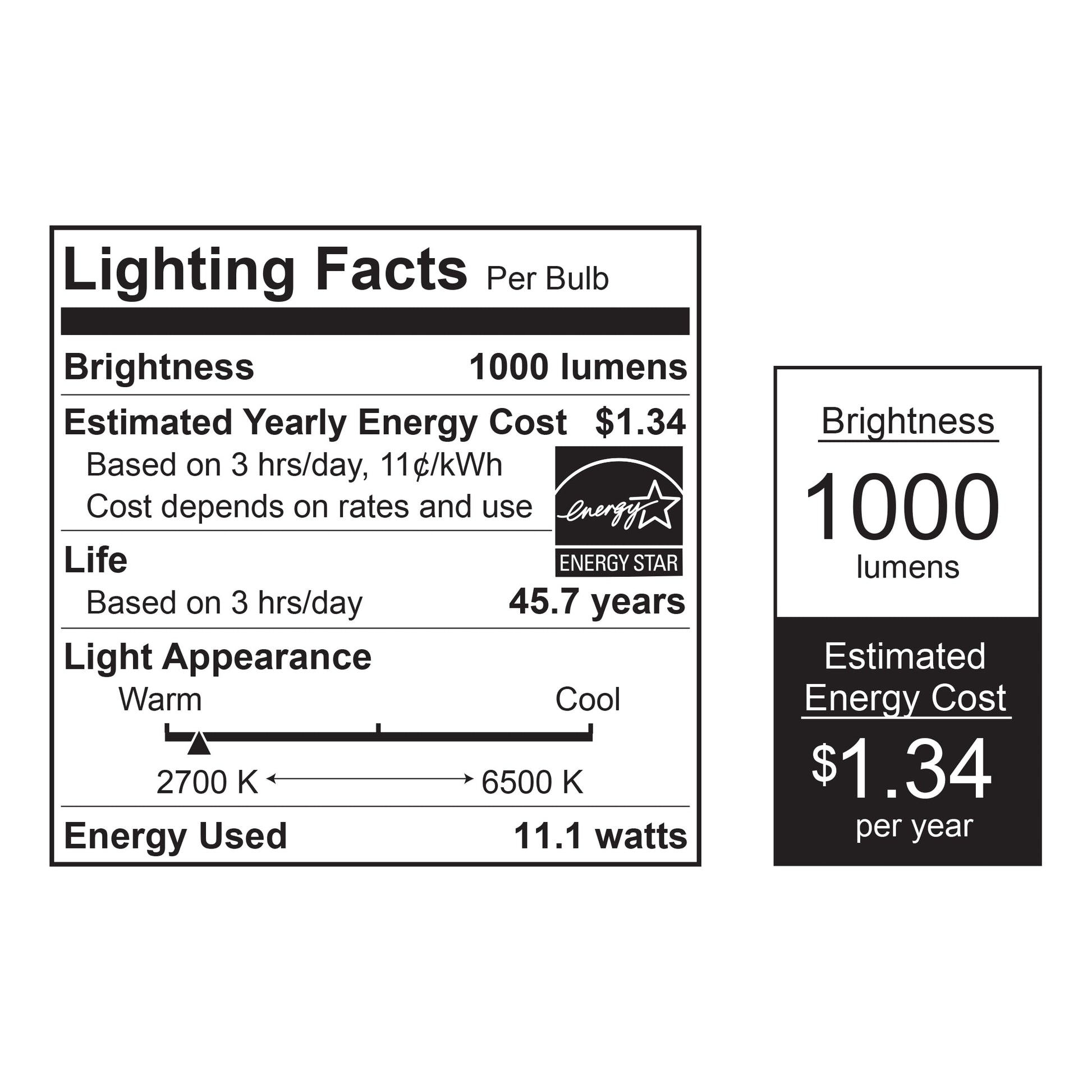 Smart LED 11.1W (75W Equivalent) Rgbw/Tunable White Recessed Light, 6", E26, Dimmable