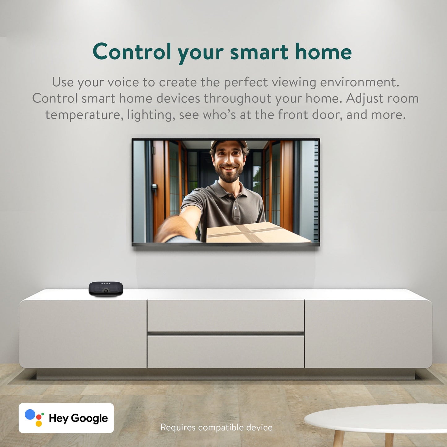 Google TV 4K Pro Streaming Device (New, 2024), 4K UHD Resolution, Dolby Vision & Dolby ATMOS, Hands-Free Voice Control, Smart Hub