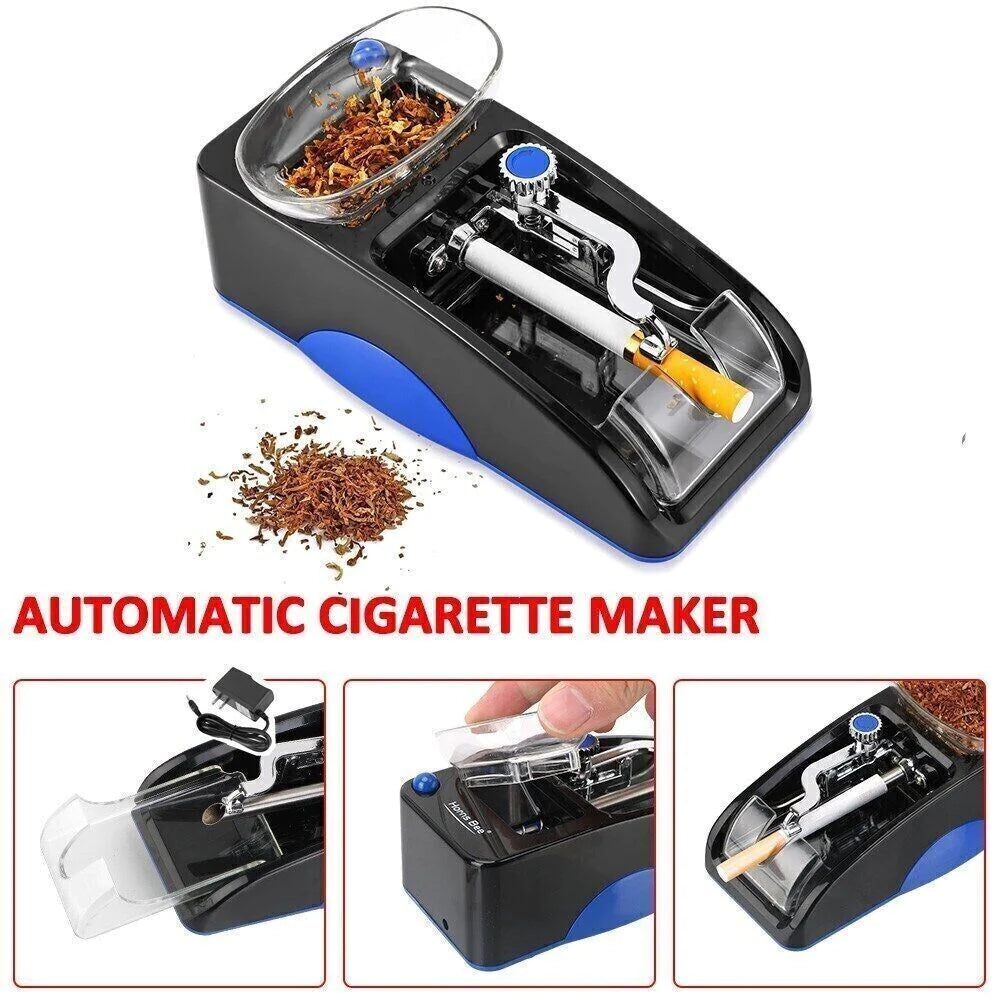 Cigarette Machine Automatic Electric Rolling Roller Tobacco Injector Maker US