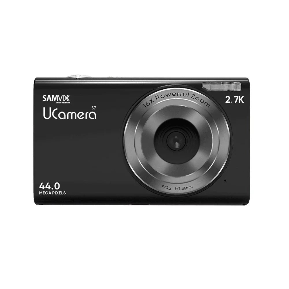 Ucamera S7 Kosher 44MP Digital Camera with Video, No Wifi, No Bluetooth