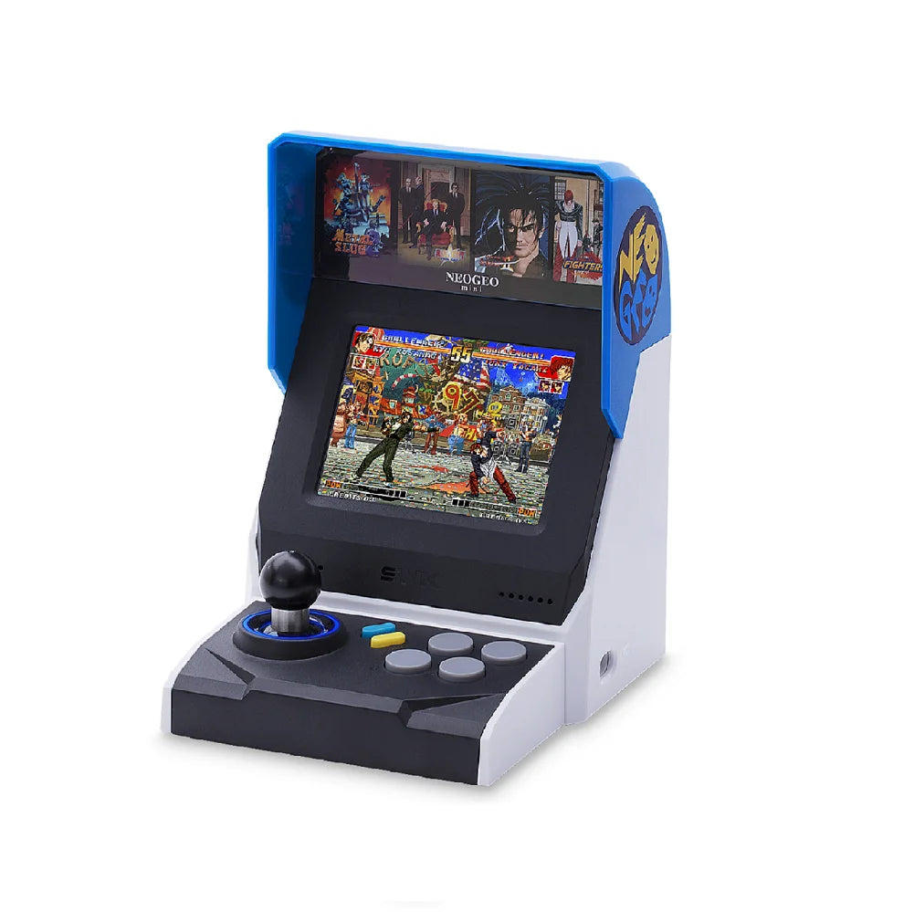 NEOGEO Mini Arcade International Version, 40 Pre-Loaded Neo Geo Classic Games: Kof/Metal Slug/Samurai Shodown Etc