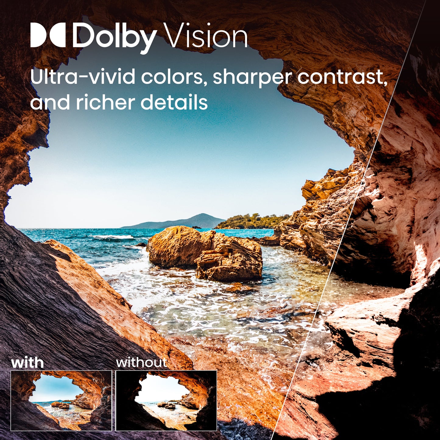 65-Inch Class A7 Series Dolby Vision HDR 4K UHD Google Smart TV (65A7N)