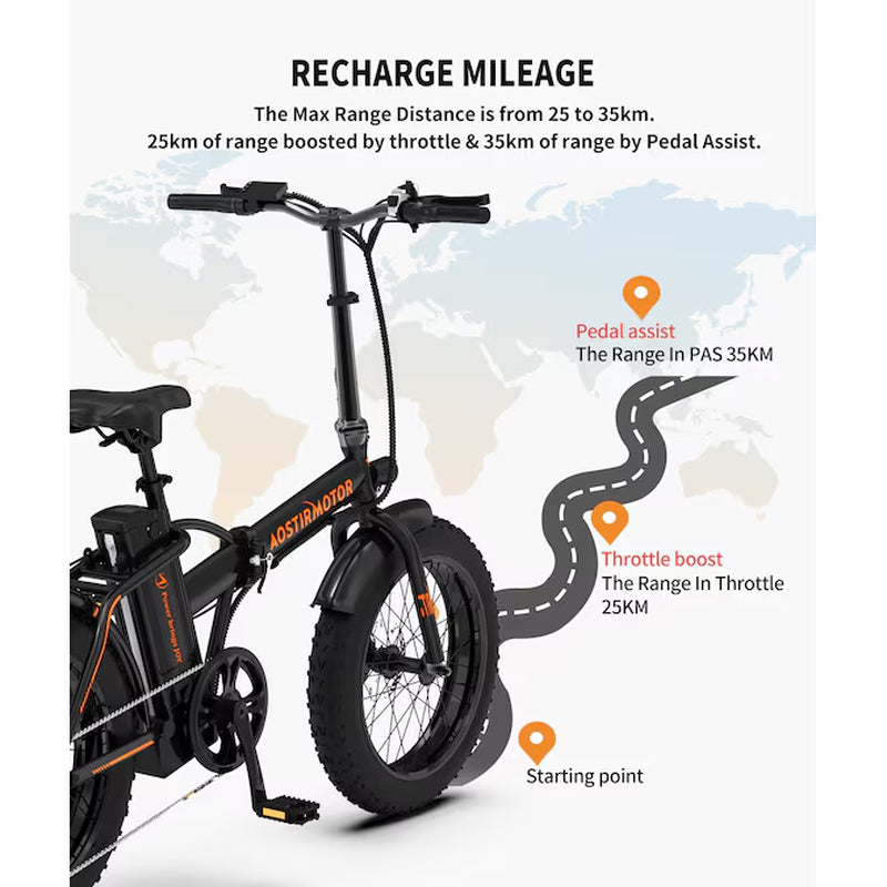 20-In Adult Unisex E-Bike