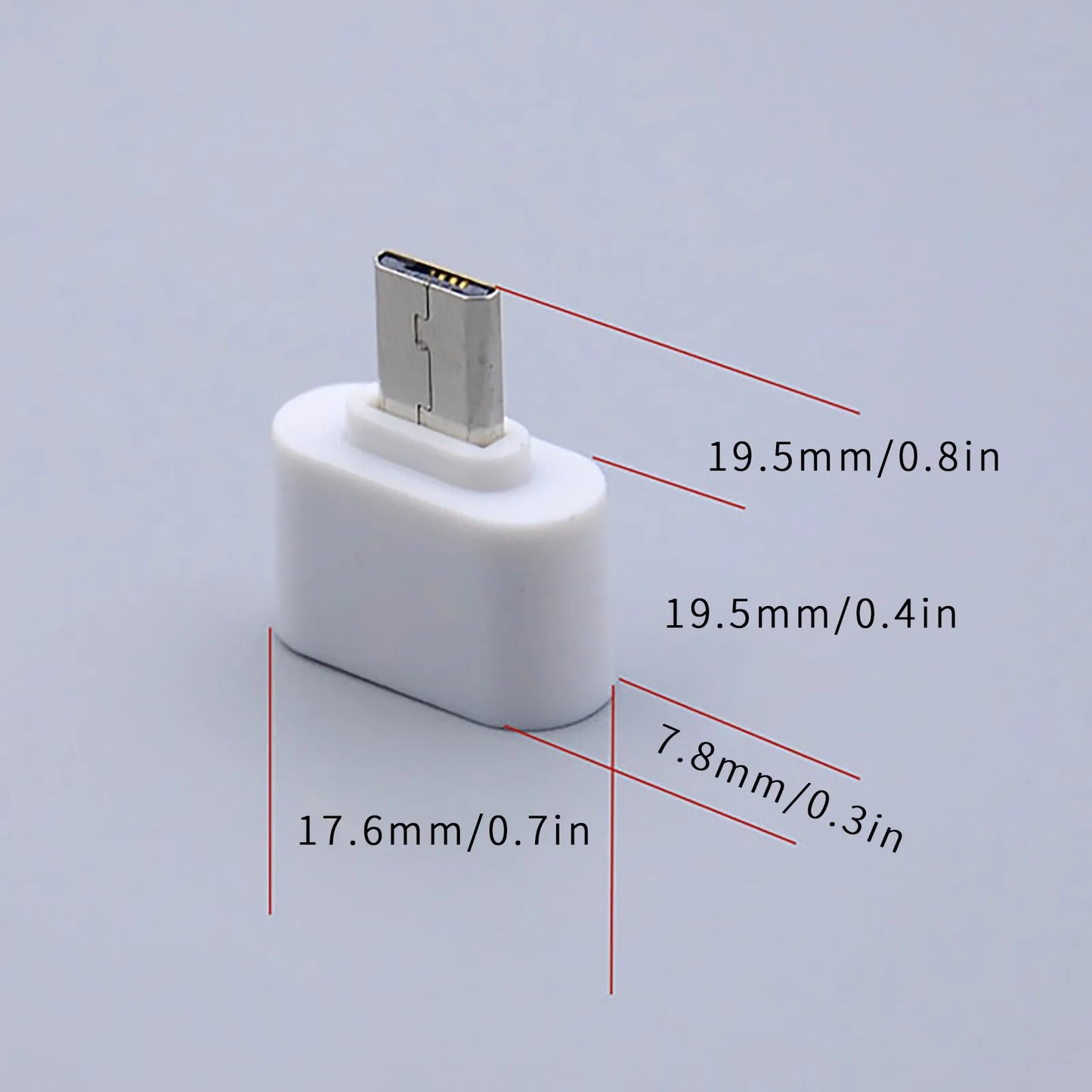 New Universal Mini Micro to USB 2.0 OTG Adapter Connector for Android Mobile Phone Tablet PC Cable Portable OTG Converter