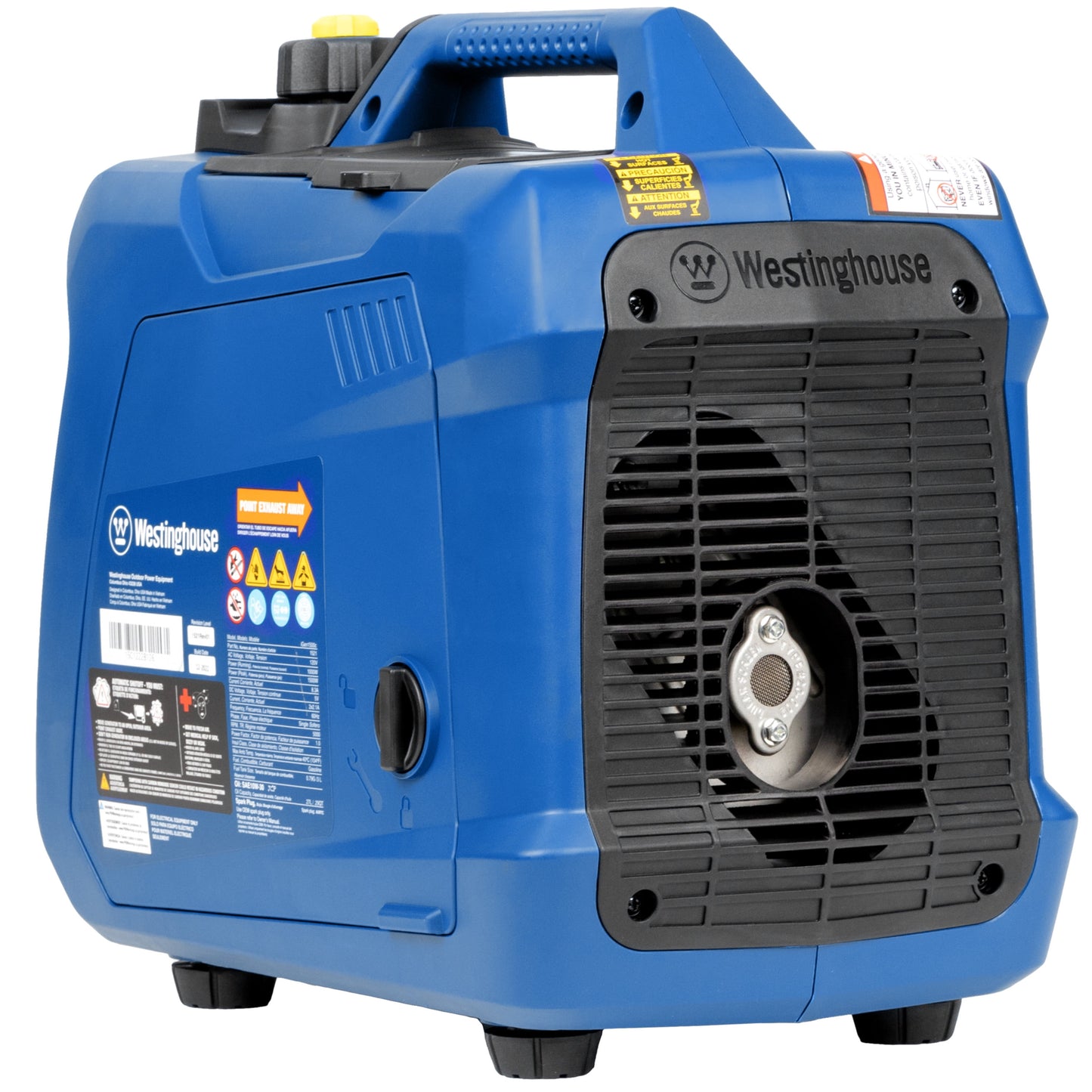 1500 Peak Watt Portable Gas Inverter Generator with CO Sensor