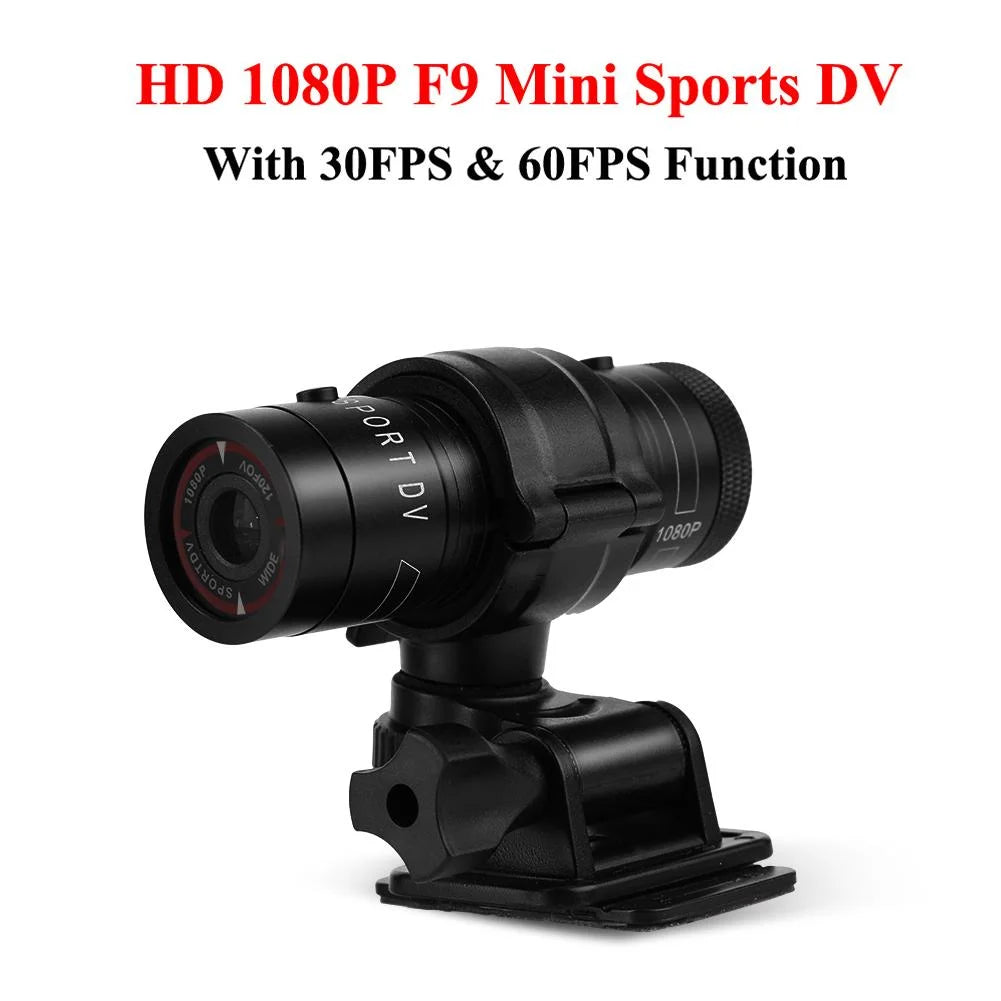 Bike Motorbike Helmet Camera HD 1080P Waterproof Outdoor Sports DV Video Camera, Sports Video Camera, 1080P Mini Camera