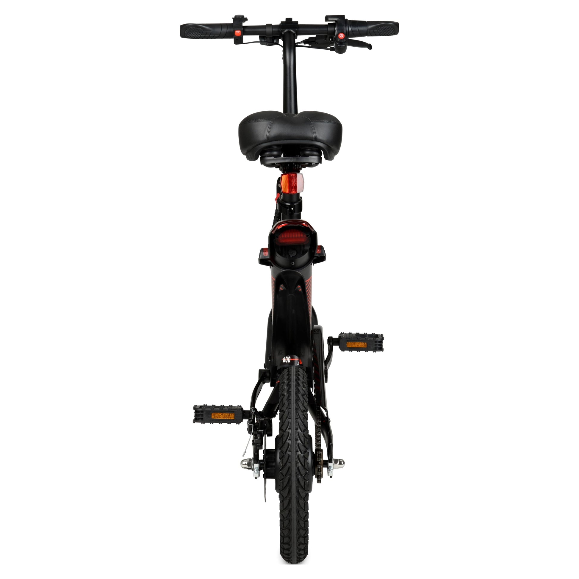 14" 36V Foldable Compact Electric Bike W/Throttle, 350W Motor, Recommended Ages 14 Years and Up