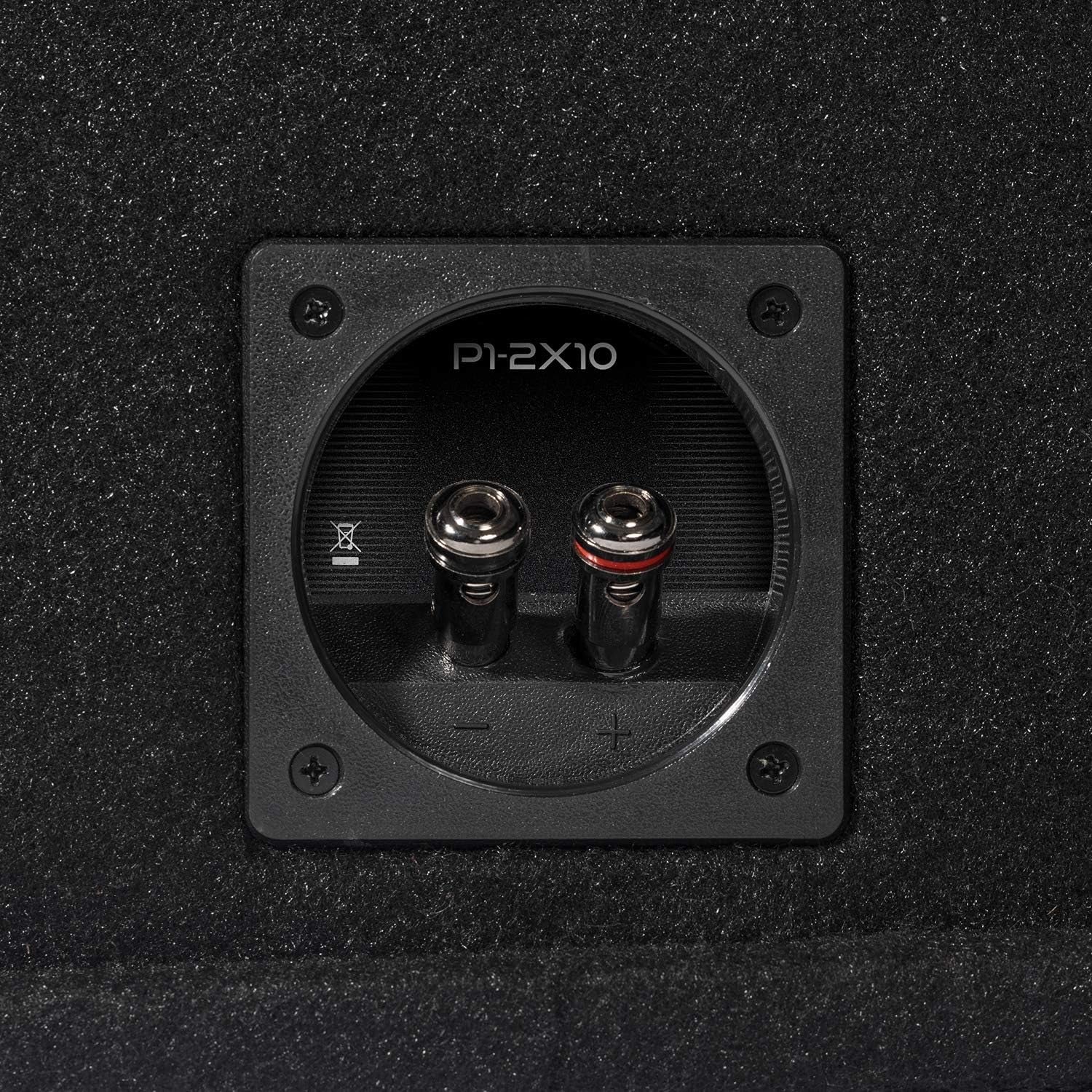 Punch P1-2X10 Dual P1 10" Loaded Subwoofer Enclosure Ported