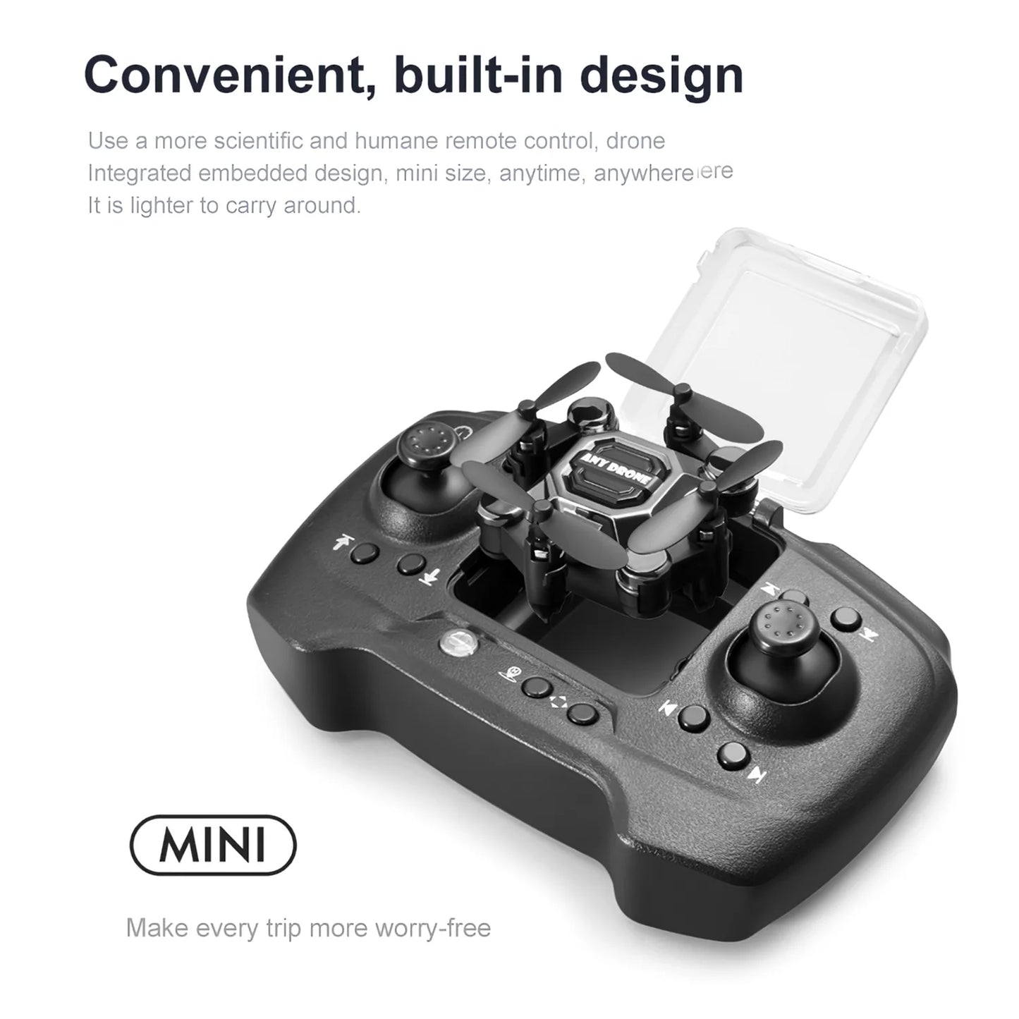 Mini Drone with 4K HD Camera for Kids and Adults, FPV Foldable Quadcopter with 360 Flip,Trajectory Flight