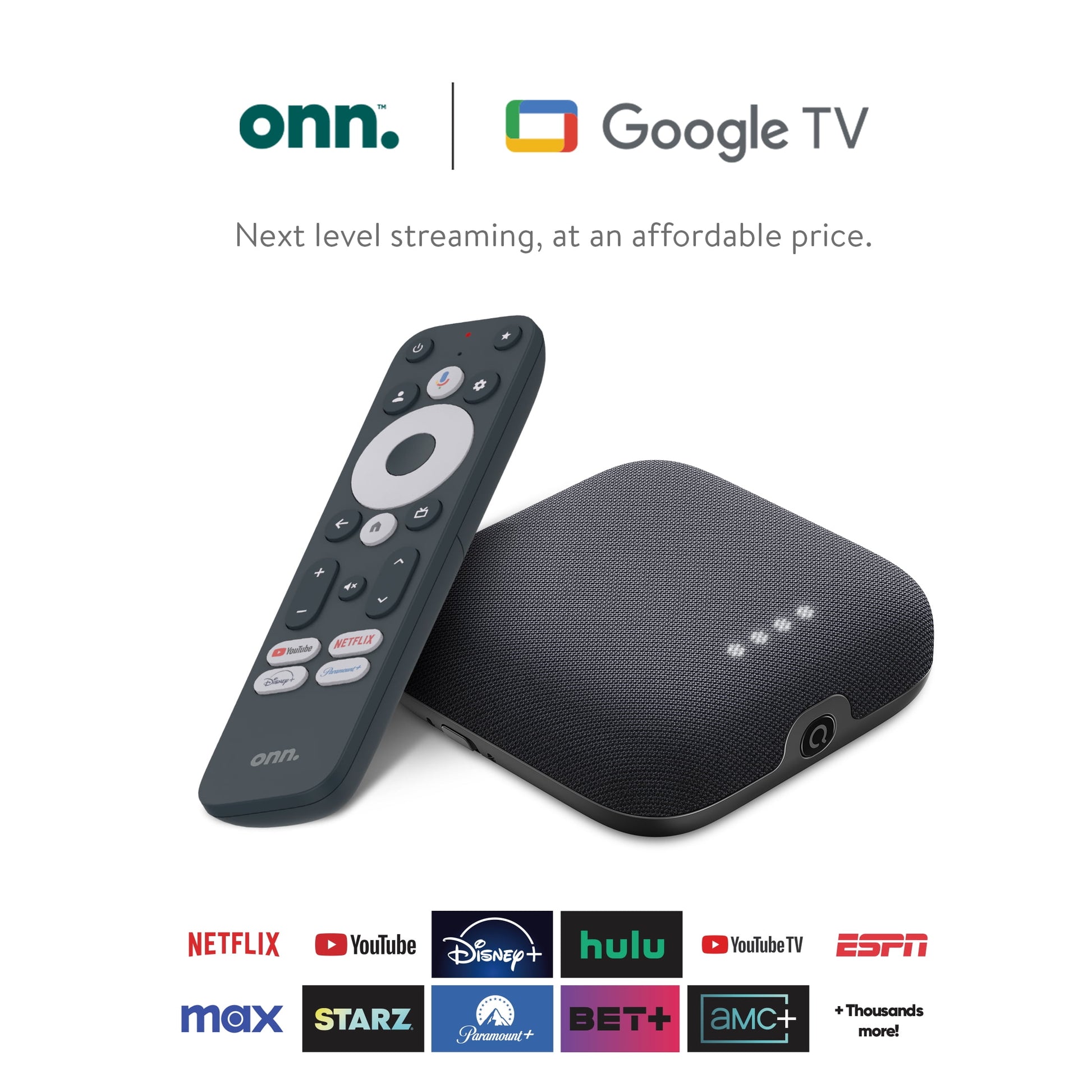 Google TV 4K Pro Streaming Device (New, 2024), 4K UHD Resolution, Dolby Vision & Dolby ATMOS, Hands-Free Voice Control, Smart Hub